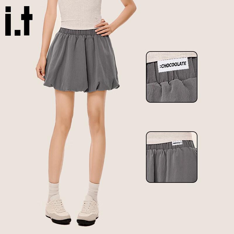 Women s Ruffled High-Waist A-Line Mini Skirt L
