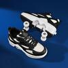Teenagers  Skate Shoes Four-wheel Dual-use Roller Skates Double Row Walking Shoes for Kids