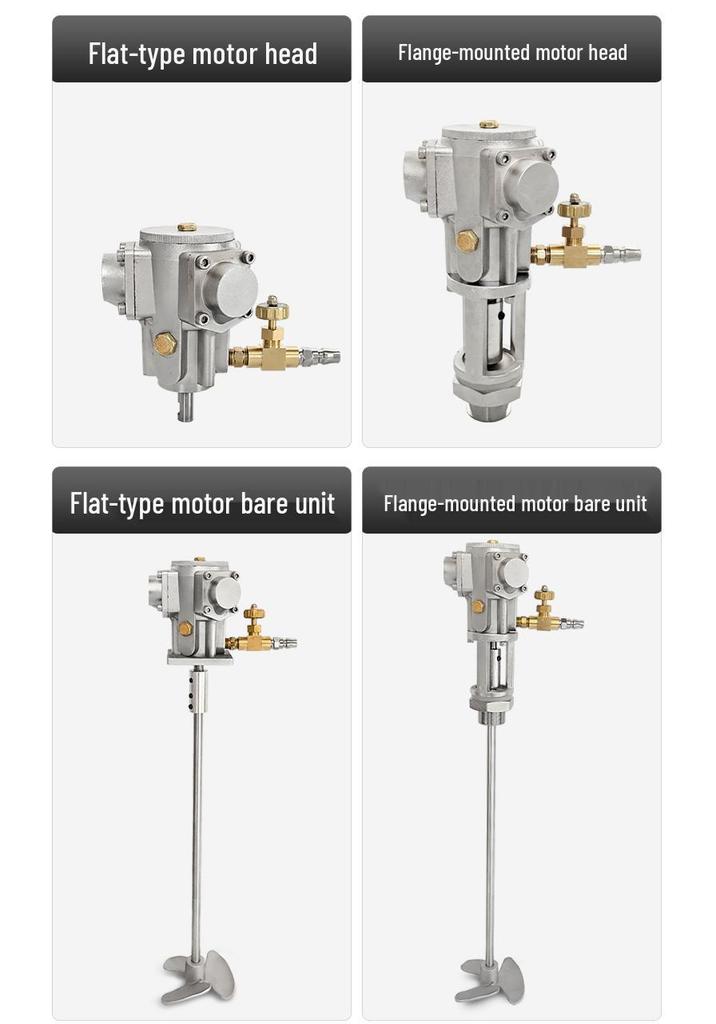 Surimac 5-Gallon Pneumatic Paint Mixer with Lifting Flange Mount