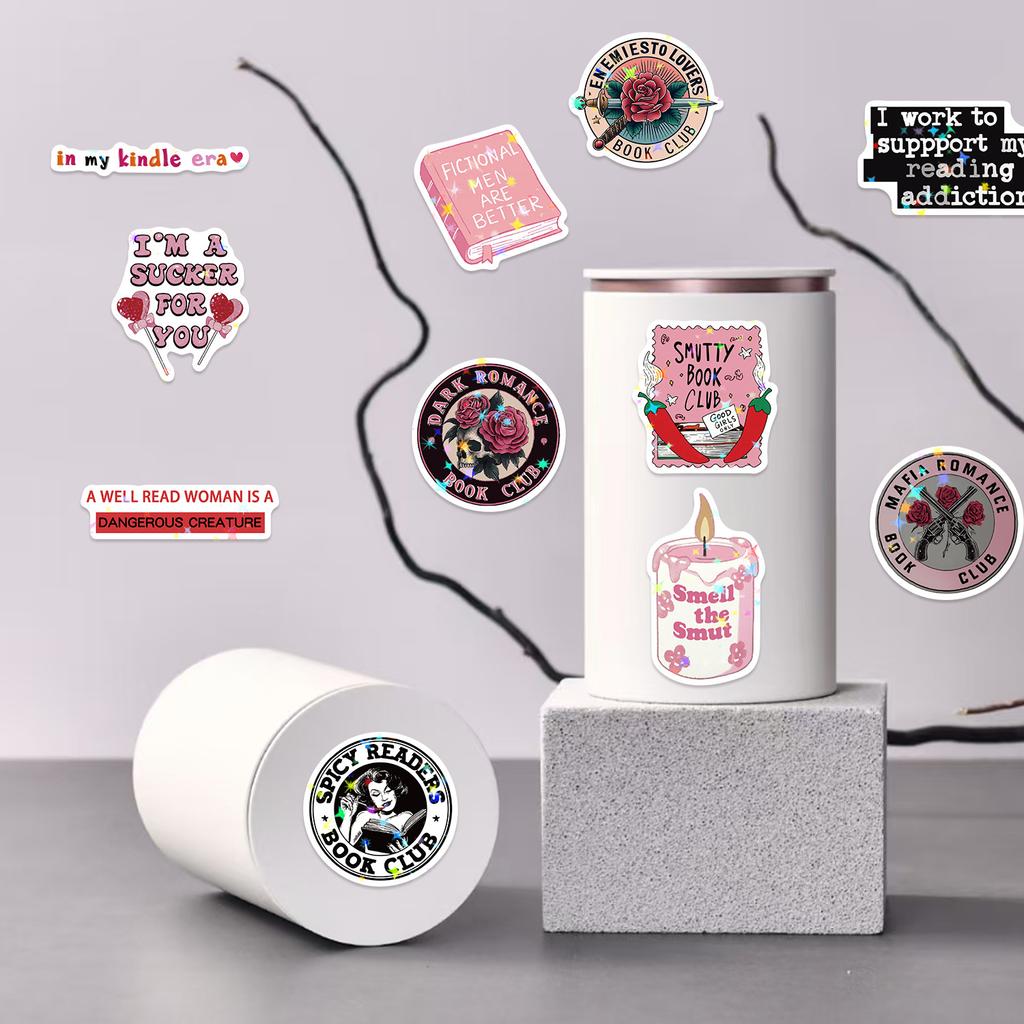 50 Pieces of 3-style Sticker DIY Notebook Computer Water Bottle Waterproof Star Film Stickers