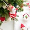 Christmas Tree Pendant Felt Desktop Ornament Snowman Deer Head Felt Small Pendant Decoration Christmas Pendant