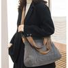 Damen Canvas Tote & Umhänge-Messenger-Taschen mit großem Fassungsvermögen