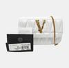 [Pre-Owned] Virtus Naplak Classic Logo Gold Chain Shoulder Strap Magnetic Closure Detachable Shoulder Strap Lambskin Clutch Cross - Very Good #1D560XV