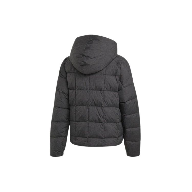 adidas Z.N.E Black Women's Short Down Hooded Jacket DZ1508