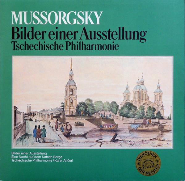 

LP Record CZECH PHILHARMONIC ORCHESTRA KAREL Bilder Einer Ausstellung 64051 Auslese 1975 Germany Classical Used