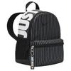 Nike Classic Stripe Design Recycled Polyester Mini Backpack Men Backpack Black FZ2619-068