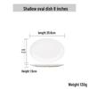 Qianxing Melamine Oval Dinner Plates