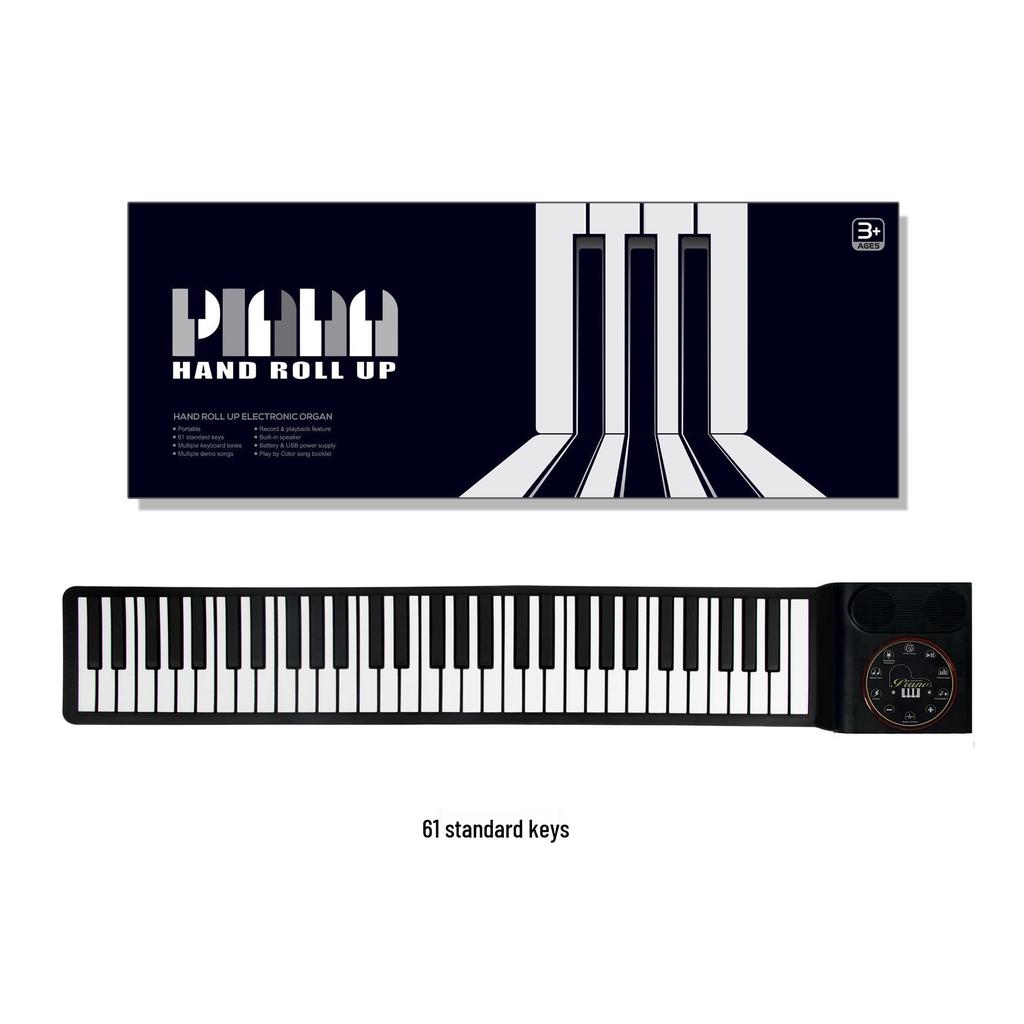 Portable 49-Key Foldable Piano for Kids