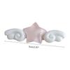 New Jelly Pink Star Wings Hair Clip Cartoon Sweet Versatile Side Clip Hair Accessories Superlatives Duckbill Star Wing Hairpin