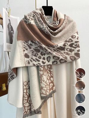 Winterdesign Pashmina Decke Kaschmirschal Für Frauen Warme Dicke Schals Und Wickeltücher Poncho Damen Bufanda Echarpe Quaste Schal