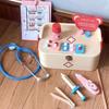 Wooden Doctor Playset for Kids - Educational Nurse and Dentist Toy