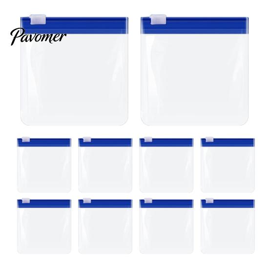 Lightweight Pill Container Slide Lock Medicine Bags, Reusable EVA Pouch, Waterproof Portable Travel Bag Pills Small Items Storage Bag, for And