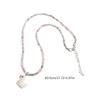 Unique Rainbow Bead Neckchains Adjustable Duck Pendant Choker Ornaments