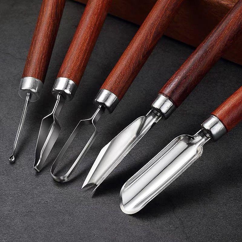 Fruit and Vegetable Carving Set Food Carving Knife Household Portable Student Carving Tool Melon and Fruit Platter Carving Knife