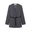 ZA Women's Cross-Border Commuter Suit: Belted Jacket + Straight Pants Set (8941178 8959178)