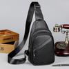 Men's Shoulder Bag Chest Bag Casual Cowhide Crossbody Bag