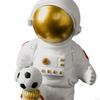 -Resin Statue Space Figure Spaceman Figurine Ornament Sculpture for Kids Room Bookshelf ,Bedroom,