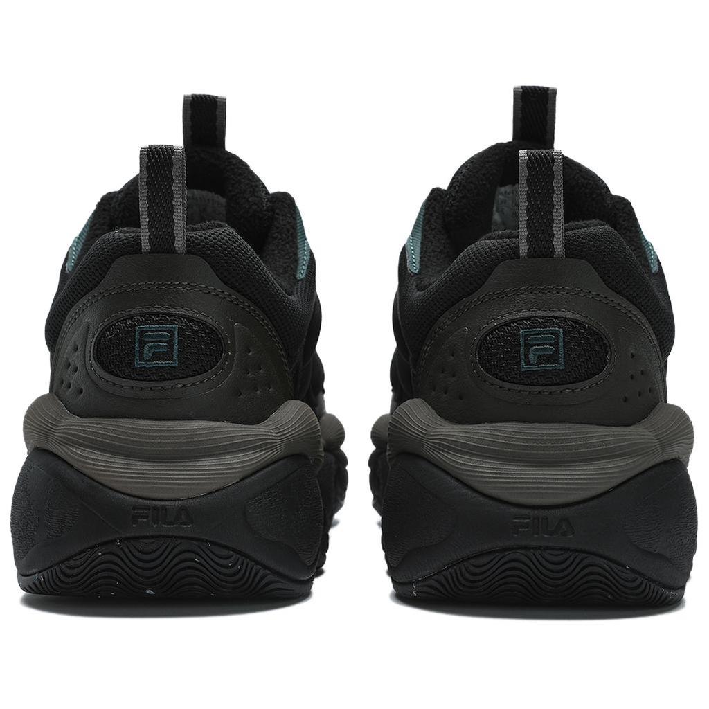 FILA PEASE WE Abrasion Resistant Thermal Low top Casual Shoes Men's Black Green F12M441111FBM