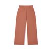 Fila X MAISON KITSUNE Original Fashion Stretch Simple Comfortable Woven Cool Wide Leg Casual Pants Women Pants Dusty-Pink F11W529803F-RD