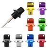 Universal Aluminum Alloy Key Bit Motorcycle Keys Head Cover Lock Motor Key Head Mouldings Electric Retrofit Accessories