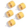 5pcs Hanging Sponge Cosmetic Holder Detachable Portable Dust Proof Cosmetic Storage Drying Case