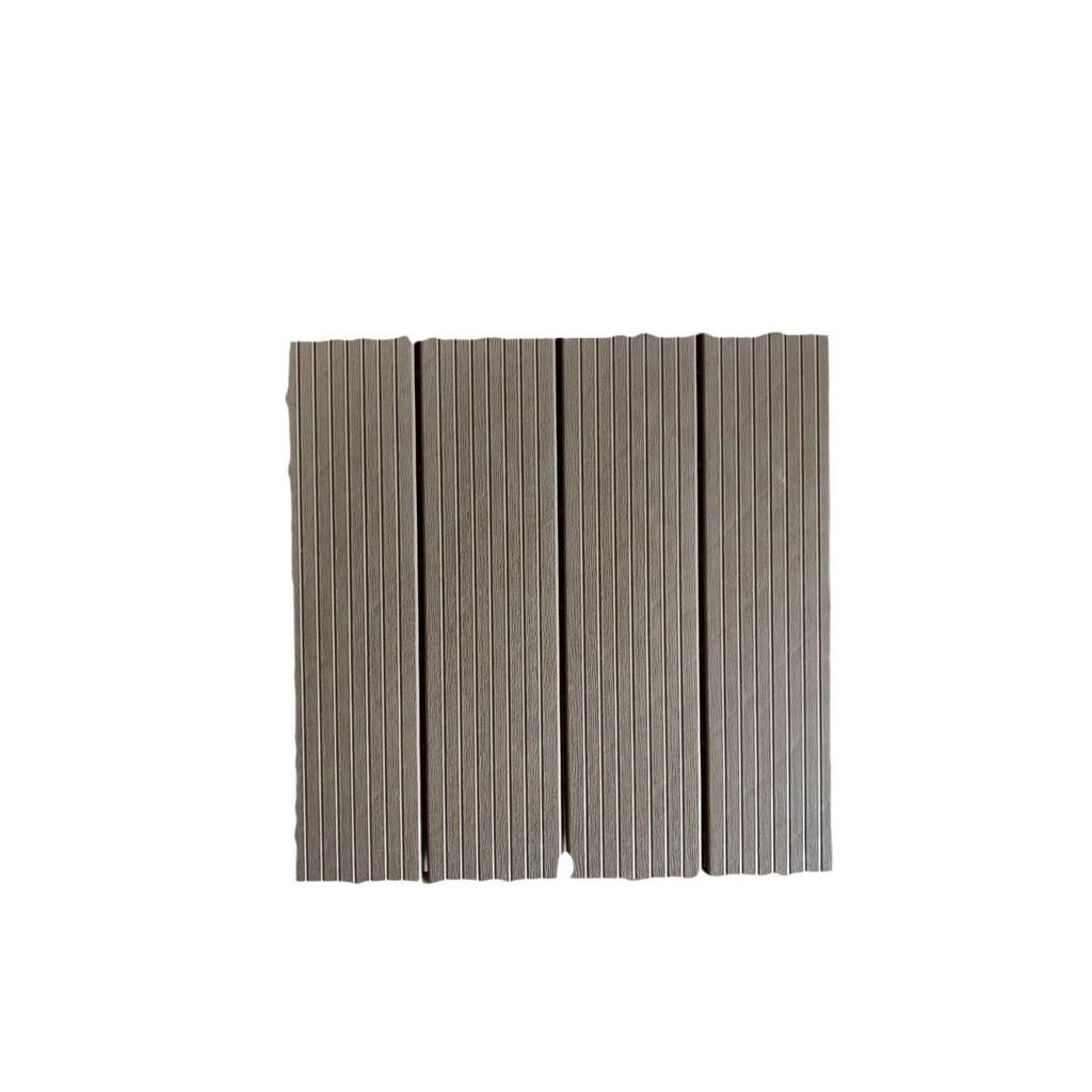 DIY Outdoor Interlocking Plastic Terrace and Courtyard Flooring