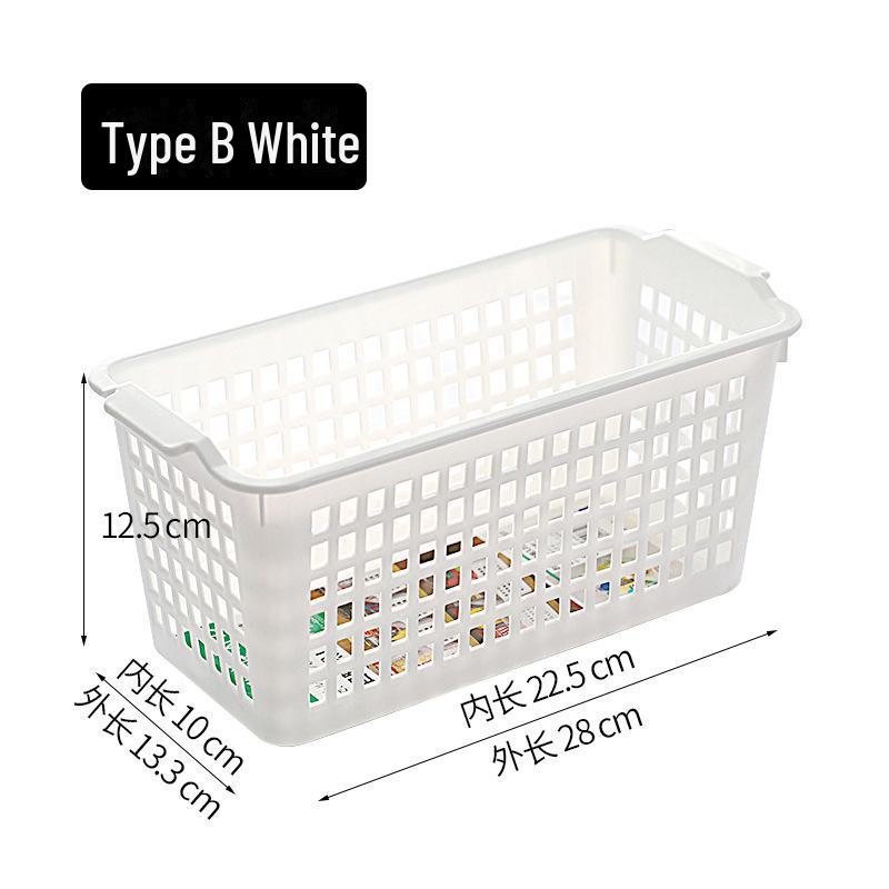 Coș clasic 5940 Hole: Coș mare de depozitare din plastic cu mâner pentru articole diverse