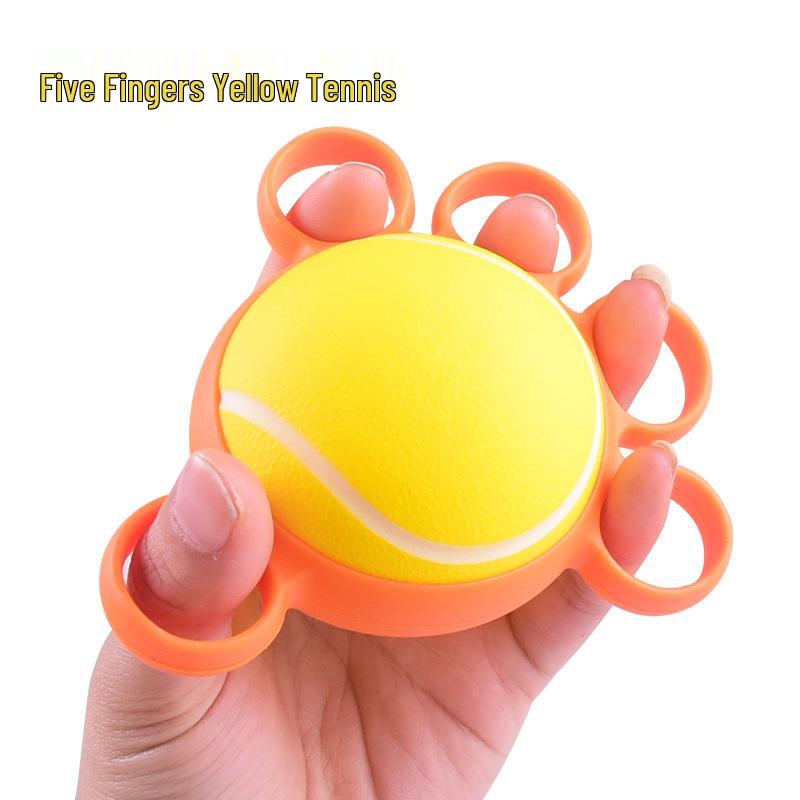 Elderly Grip Training Sponge Ball - Five-Finger Control Exerciser
