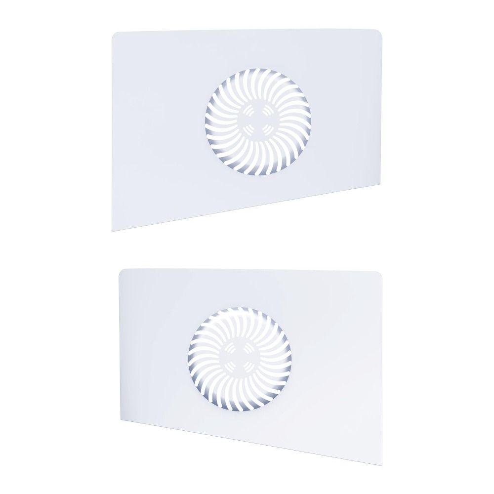 Øvre topp halvt øvre dekselplater Utskifting av kjøleventiler panelkonsoll frontplate for PS5 Slim