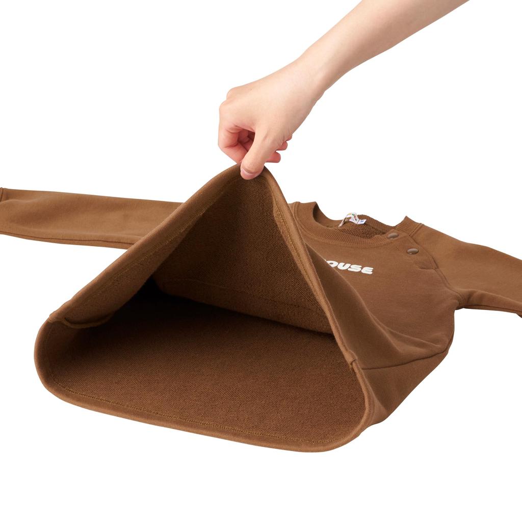 MIKI HOUSE Long Sleeve Dress with Logo and Solid Color Accent for and Suitable for School and Dark Web Exclusive Girls, Baby, Kids, Children, Daycare,