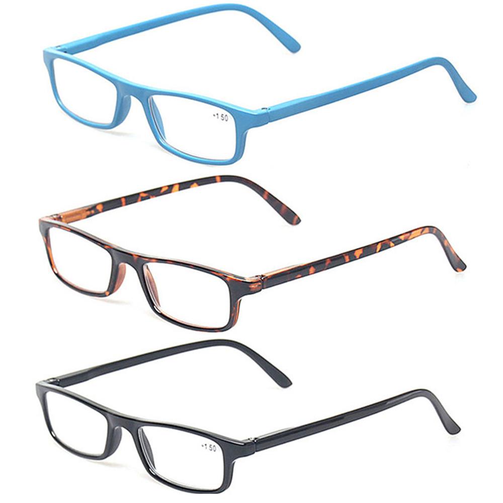 Turezing 3 Pack Reading Glasses Spring Hinge Lightweight HD Eyewear for Men and Women