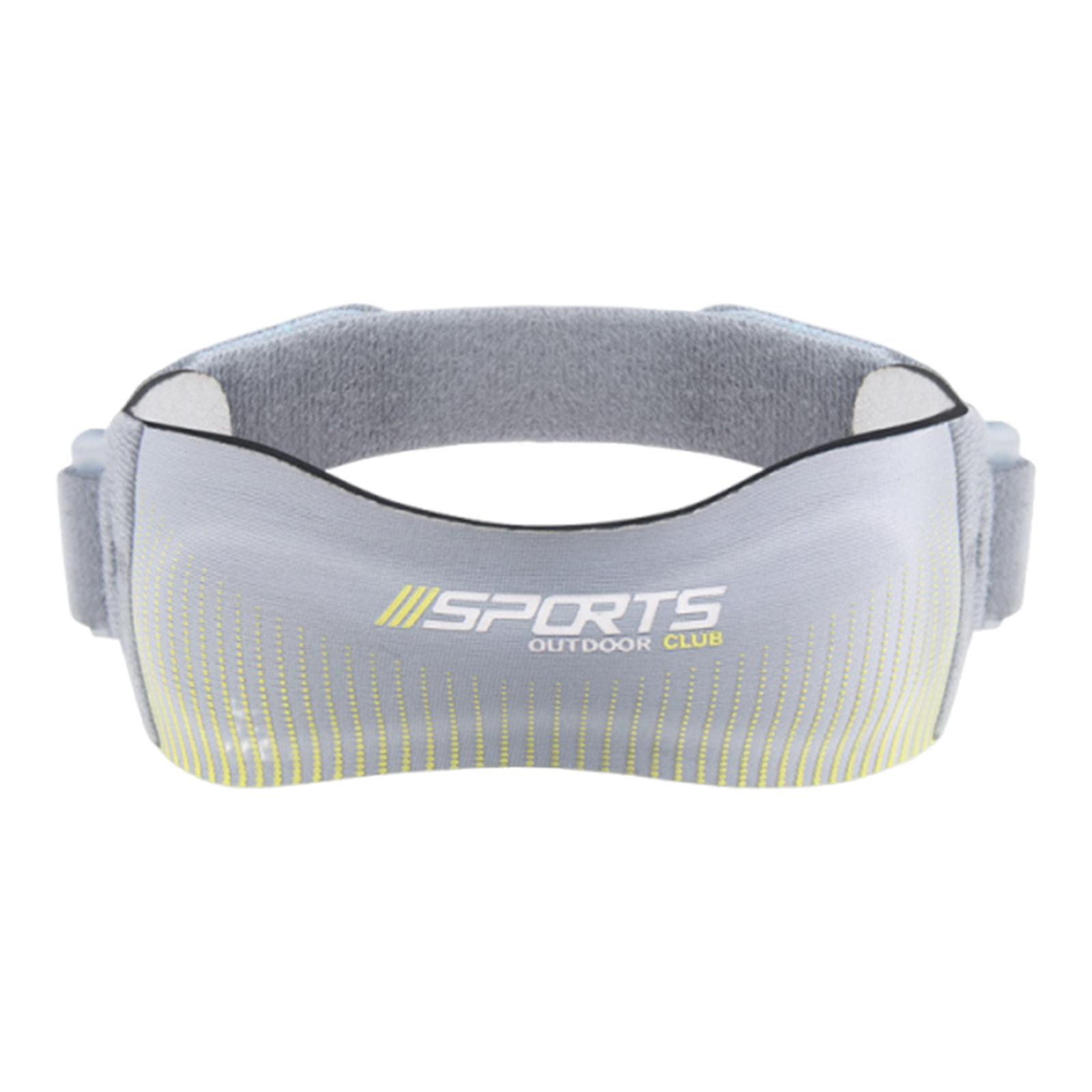 

Adjustable Knee Strap Breathable Knee Support Wrap Sports Patella Protector Pads for Soccer Basketball Running Jumper Gym Squat серый