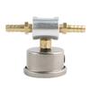 Universal 1/8Npt Fuel Pressure Gauge Liquid Filled Polished-Case 0-160Psi And Adaptor Kit For Car Fuel Injection Systems