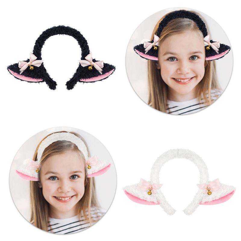 Sheep Animal Costume Accessories Sheep Headband Sheep Tail Skirt Halloween Lamb Outfit for Women Girl Halloween Cosplay