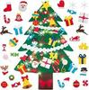 Children's DIY Felt 3D Christmas Tree with Handmade Ornaments
