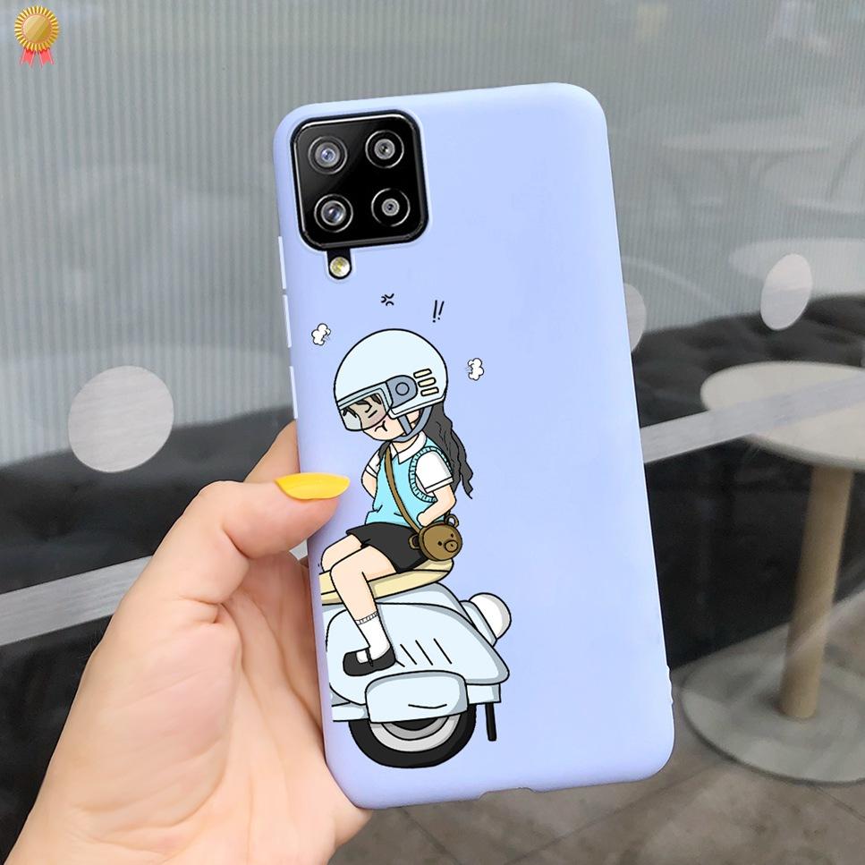 Für Samsung Galaxy A12 A42 Hülle Niedliche Cartoon Weiche Silikon Stoßstange Abdeckung Für SamsungA12 Funda Samsung A12 A42 A 12 42 Handyhülle