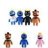 Rainbow Friends Chapter 2 Plush Toy Collection- Featuring Demon Vampire Piggy Omega Cyclops Friends