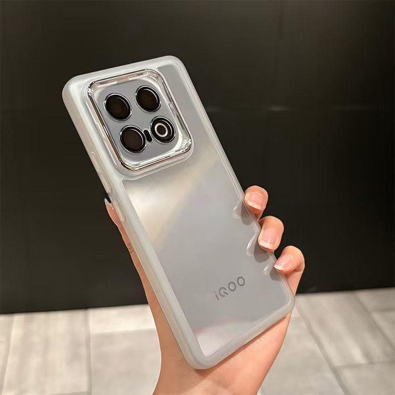 For vivo IQOO Z10 Turbo Case vivo IQOO Z10 Turbo + Phone Case IQOO Z10 Turbo Plus Cover Shookproof Plating Silicone back cover