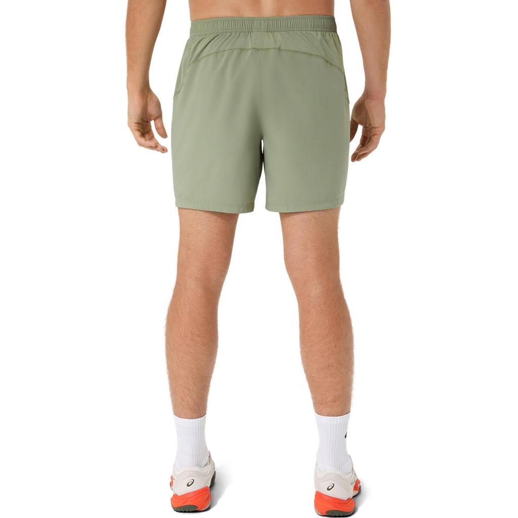 Tennis Kleding COURT 7IN SHORT 2041A344 301 S [ASICS] Heren (KHAKI GROEN)