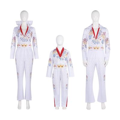 Elvis Rock Singer Stage & Role-Play Halloween Costume