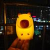 Cute Pet Capybara Night Light Cartoon Silicone Creative Bedside Sleep Night Lamp For Room Decor Birthday Gift Clearance Sale
