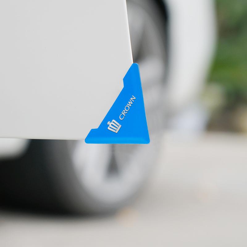 2pcs Car Door Corner Bumper Buffer Protection for Toyota Crown Scratch Protector Cover Styling auto Accessories
