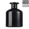 100ml Matte Black Aroma Diffuser Bottle with Multi-color Customization, Free Glass Bottle Sample Included, MOQ 1.