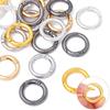 5 Color Alloy Spring Rings - Openable Keychains & Bag Hooks for DIY Jewelry