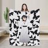 Urahara Kisuke Blankets Coral Fleece Plush Bleaches Anime Lightweight Thin Throw Blanket for Bed Bedspread