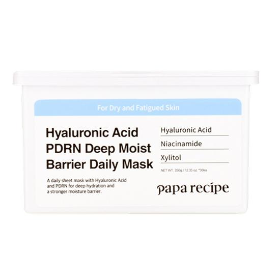 Papa Recipe Hyaluronic Acid PDRN Deep Moist Barrier Daily Mask (30 Sheets) 30 Sheets
