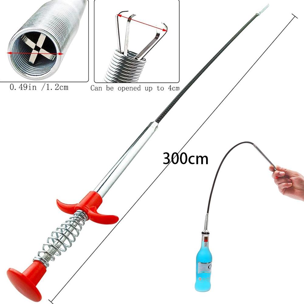 Drain Snake, Drain Clog Remover - Gutter Cleaning Tools Drain Cleaner for Toilet Sewer Shower Kitchen Bathroom Tub Clogged Drain