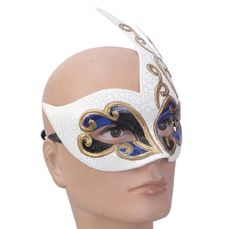 Masquerade Half Face Mask Halloween Eyemask Costume Half Mask Masquerade Costume Accsessory for Women Men Halloween