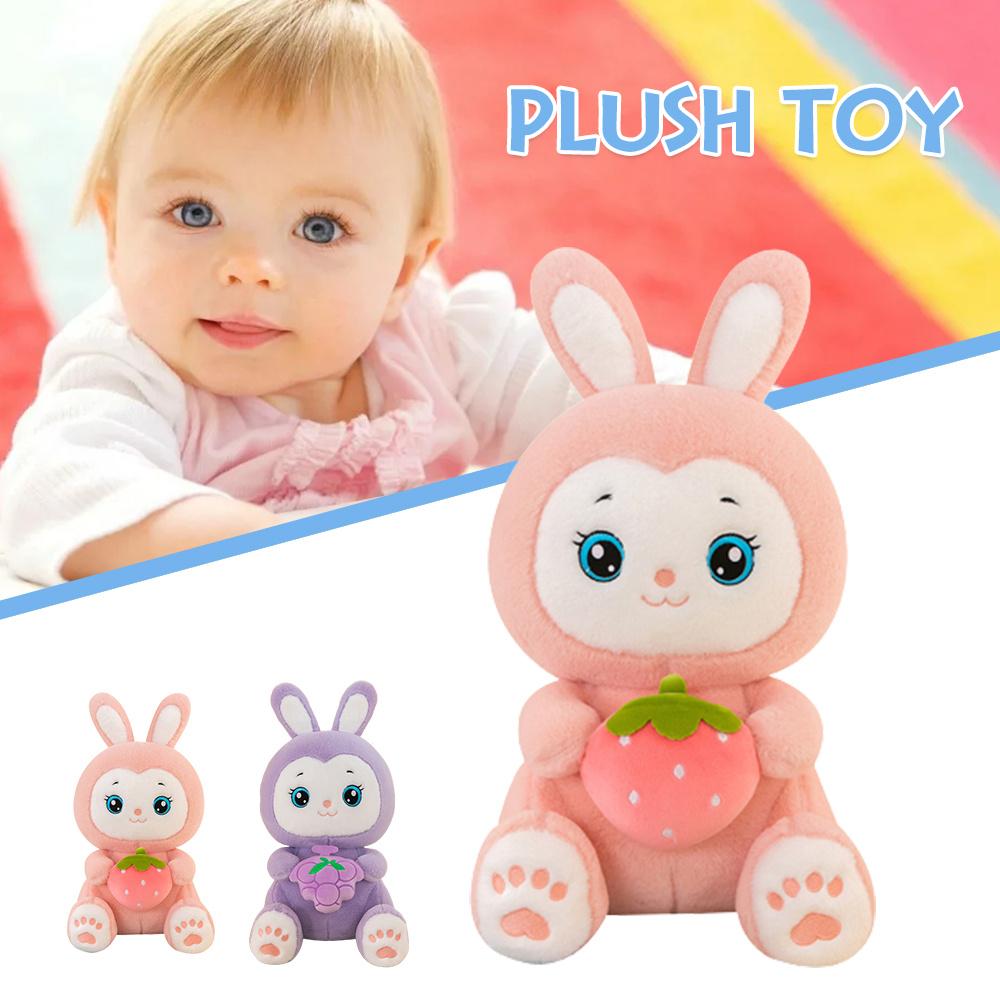 Creative Strawberry Rabbit Plush Toys Fruits Rabbit Stuffed Doll Kids Gifts