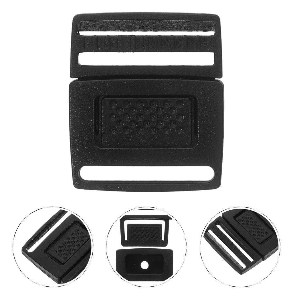 100 Pcs Buckle Center Release Buckles Collar Connector Plastic Belt Buckle Garment Rivets Strap Buckle Belt Buckles